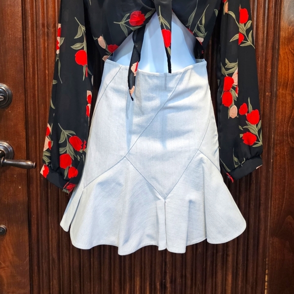 10 Crosby Derek Lam Dresses & Skirts - NWT DEREK LAM 10 CROSBY MINI GODET SKIRT